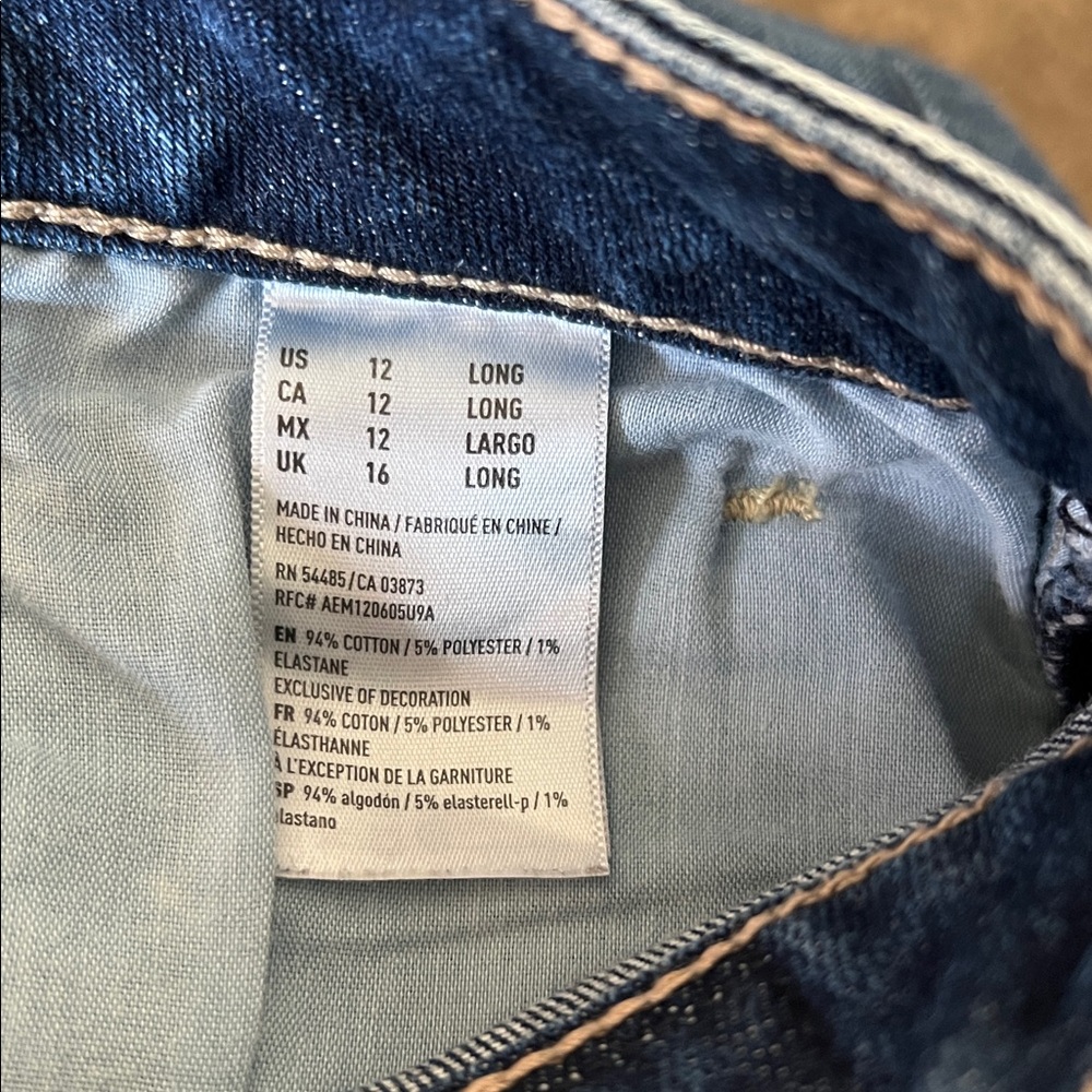 American Eagle High Rise Tomgirl jeans - Picture 6 of 6